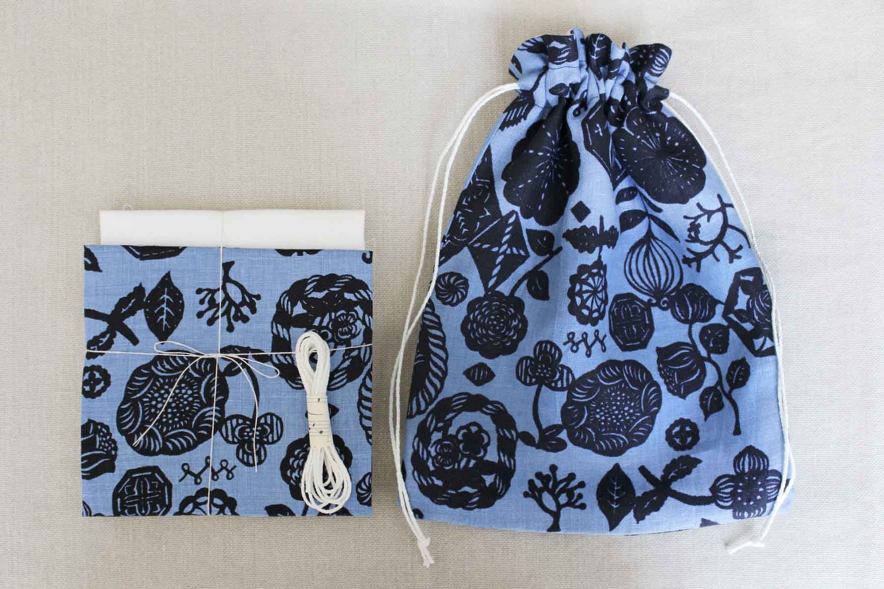 I.作家さん ハンドメイド リネン 2点セット
